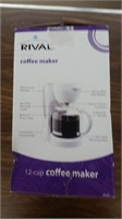 RIVAL COFFEE MAKER 12 CUPS