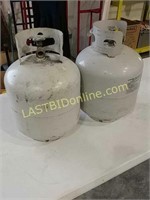 2 Propane Tanks