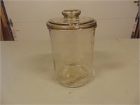 Wrigley Spearment Collectable Glass Container
