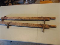 Antique Wooden Clamps