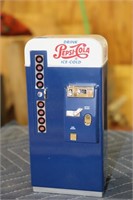Golden Pepsi Vending Machine Bank Celebrating 100
