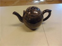 Large Black Teapot