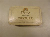Rex Smoking Mixture Tobacco Tin
