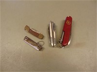 4 Collectable Jack Knives