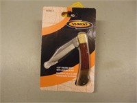 Yukon Gear 4.25" Folding Knife With Case - NEW