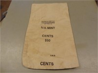 Antique US Mint Cent Bag