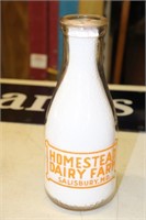 Homestead Dairy Farm Salisbury, MD Quart Milk