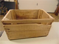 Antique Wooden Box - 12 x 19 x 11