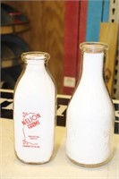 Stevens Dairy Pocomoke, MD Quart Milk Bottle and