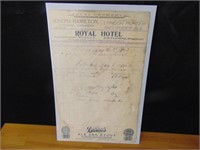 Original Ledger Sign In Sheet - May 19 1901