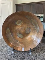 COPPER BOWL W/ STAND