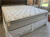 KING MATTRESS, BOXSPRING & FRAME