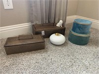 DECORATIVE STORAGE CONTAINERS