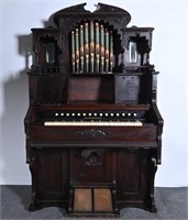 1800's Malcolm Victorian Pump Organ London