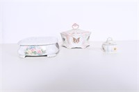 Vintage Porcelain Lid Boxes