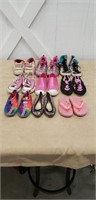 9 pair kids shoes size 10 - 13