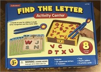 FIND THE LETTER ACTIVITY CENTER FOR KIDS AGE 3+