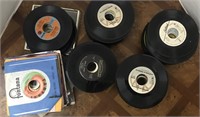 LARGE LOT OF 45 RECORDS