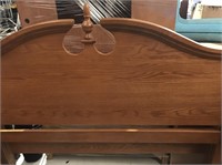 OAK QUEEN BED FRAME