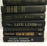 7 ASSORTED HARD COVER BOOKS