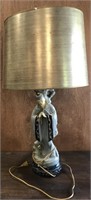 ORIENTAL MAN TABLE LAMP