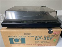 Denon Direct Drive Turntable Model Dp-35f