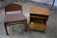 End Table & Telephone Bench