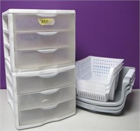 Small Plastic Storage Container &Trays