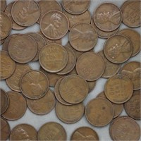 (2) Rolls of 1944-S Mint Lincoln Wheat Cents