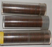 1947 P D S Lincoln Wheat Cent Rolls - 1 each
