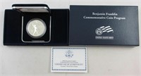 2006 US Franklin Series "Scientist" Proof in OMB