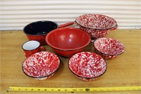 Red graniteware