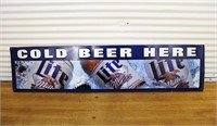 Miller Lite beer sign