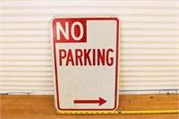 No parking sign