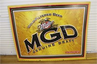 MGD sign