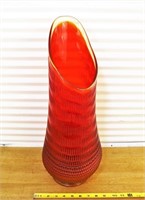 Large blown glass vase