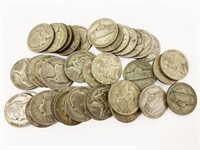 Silver WW2 era nickels