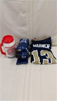 COKE MUG , BLUES , JERSEY