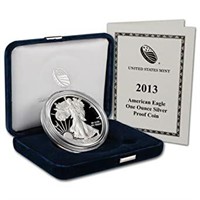 2013 US Silver Eagle Proof in OMB