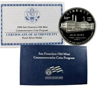 2006 SF Old Mint Silver Proof in OMB