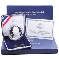 2005 Chief Justice Marshall SIlver Proof
