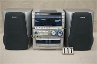 AIWA STERIO WITH W/ 2 SPEAKERS,