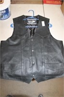 LIKE NEW LEATHER VEST