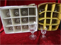 20 water or wine Goblets.