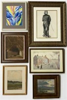 Collection of 19th & 20th Century Artwork Pcs.
