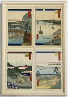 Collection of Four Japanese Woodblock Prints.