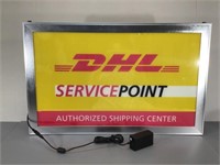 DHL Lighted Sign -works