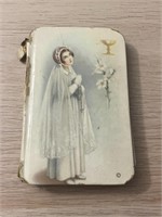 Vintage Pray Always 1936 Inlaid Crucifix Book