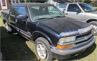 2003 Chevrolet S10 Truck VIN #1GCDT13WX1K244212.