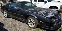 1992 Chevrolet Camero VIN# 1G1FP2383NL161315,